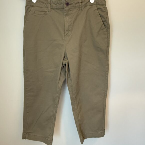 Fat Face Farnham Green Cropped Chinos - Picture 2 of 7